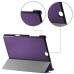 Samsung Galaxy Tab A 9.7 T550 T555 - PU Flip Stand Tablet Protective Cover Case Support Sleep Wake Function - Purple